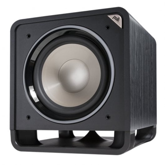 Polk Audio HTS 12 Subwoofer mit 400-W-Class-D-Verstärker, schwarz