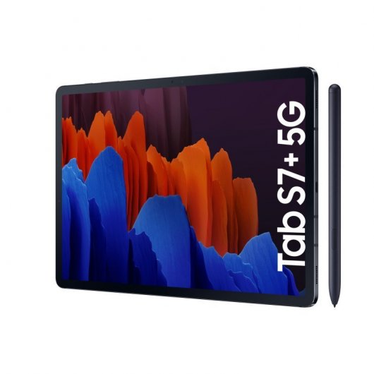 Samsung Pack Galaxy Tab S7 Plus 12.4" 128GB 5G Negra + Galaxy Buds Live Bronce