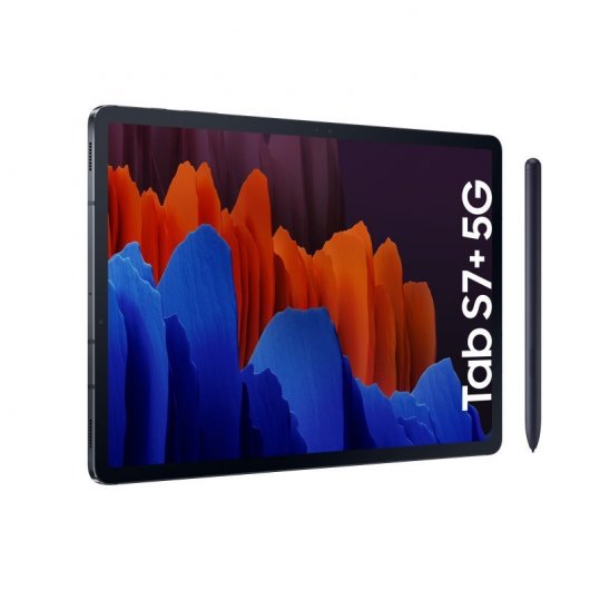 Samsung Pack Galaxy Tab S7 Plus 12.4" 256GB 5G Negra + Galaxy Buds Live Bronce