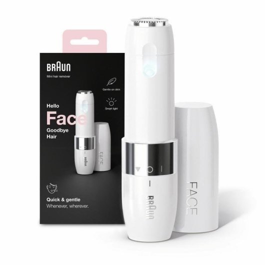 Épilateur Visage Braun FS1000 Lumière LED Compact