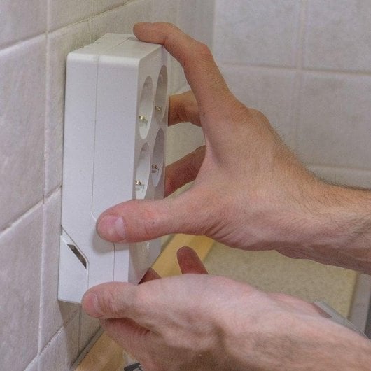 Simon Regleta Múltiple sin Cable 4 Tomas Blanca