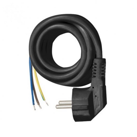 Simon Cable de Alimentación para Base Múltiple Multifix 2m Negro
