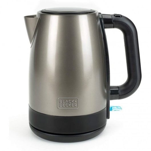 Black & Decker BXKE2201E Wasserkocher 1,7 l 2200 W Schwarz, Edelstahl