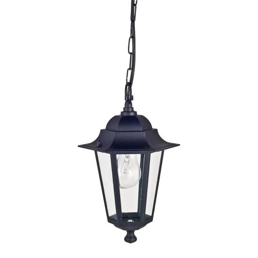 Luxform Orlando Farola Colgante 60W E27 Negra