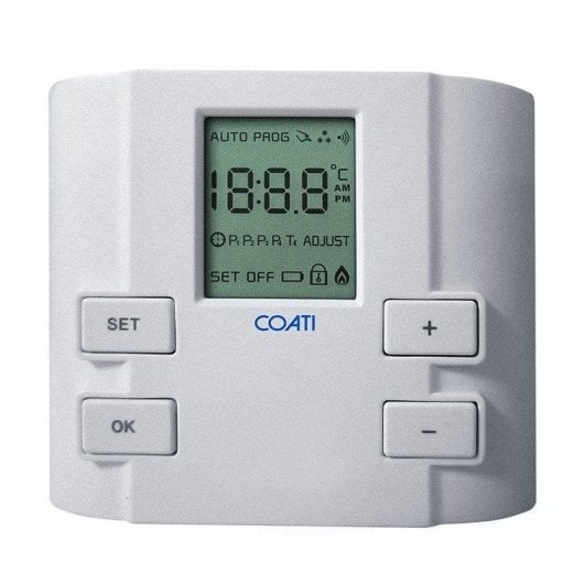 Thermostat Intelligent Coati Blanc Câblé pour Chauffage