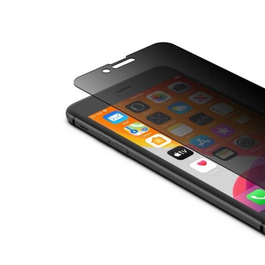 Belkin TemperedGlass Privacy Protector Cristal Templado Negro para iPhone SE/8/7/6S/6