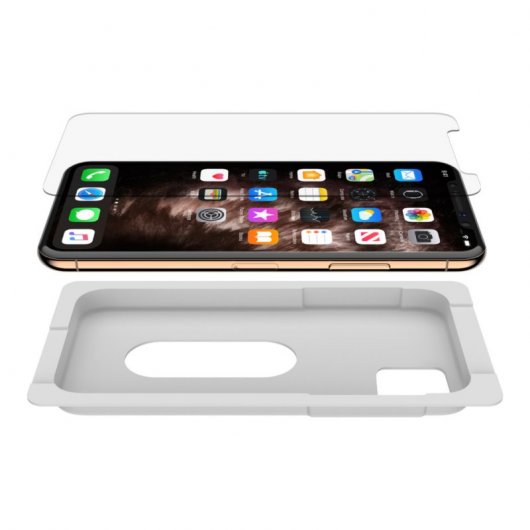 Belkin Antimikrobieller Displayschutz aus gehärtetem Glas für iPhone 11 Pro Max/XS Max