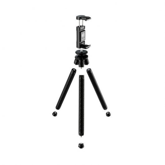 Bresser Mini-Flex Trípode Flexible + Disparador Bluetooth