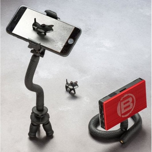 Bresser Mini-Flex Trípode Flexible + Disparador Bluetooth