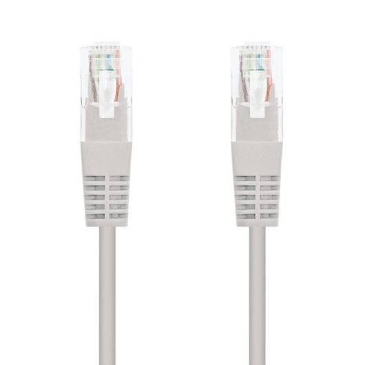 Cavo di rete Nanocable RJ45 UTP Cat6 7m Grigio