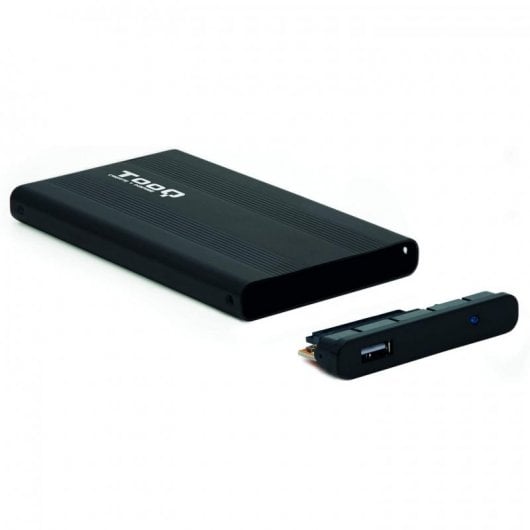 TooQ TQE-2510B Carcasa Disco Duro 2.5" SATA USB 2.0 Negro