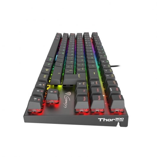 Tastiera da gioco meccanica Genesis Thor 300 TKL con interruttore RGB rosso