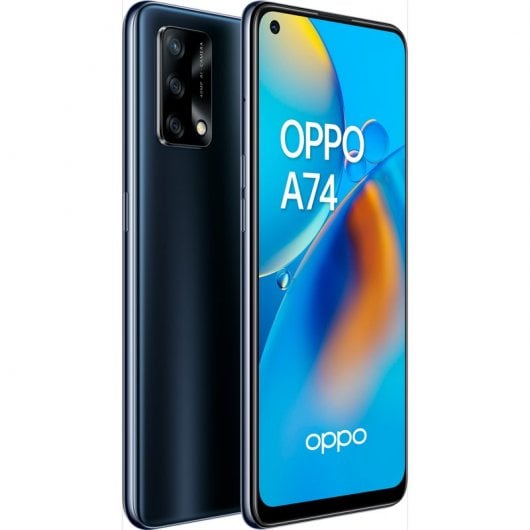 Oppo A74 6/128GB Noir Gratuit