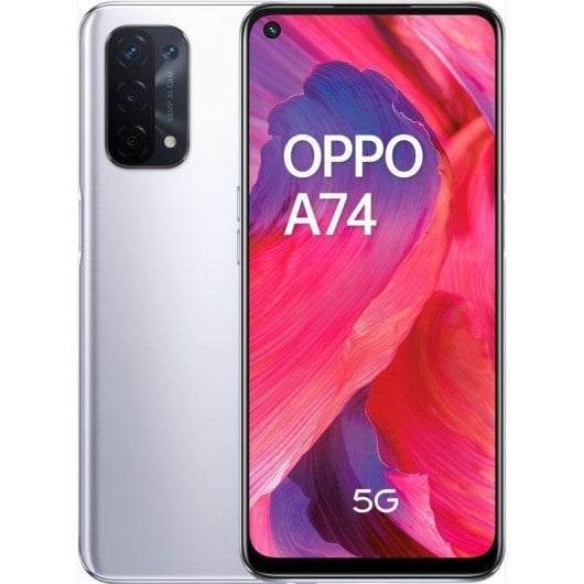OPPO A74 5G 6GB 128GB 6.5" Plata