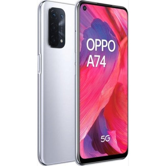 OPPO A74 5G 6GB 128GB 6.5" Plata