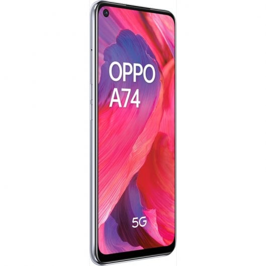 Oppo A74 5G 6/128 Go Argent Débloqué