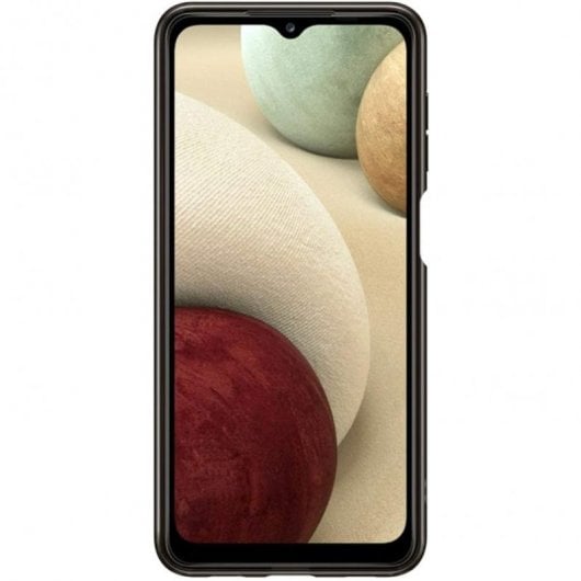 Samsung Soft Clear Cover Funda Negra para Samsung Galaxy A12