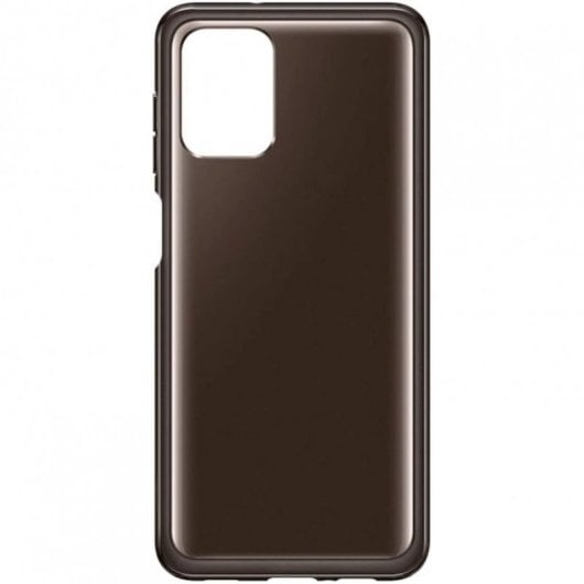 Samsung Soft Clear Cover Funda Negra para Samsung Galaxy A12