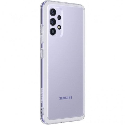 Samsung Soft Clear Cover Funda Transparente para Samsung Galaxy A32