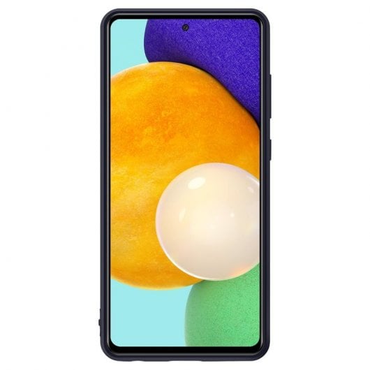 Samsung Silicone Cover Funda Negra para Samsung Galaxy A52