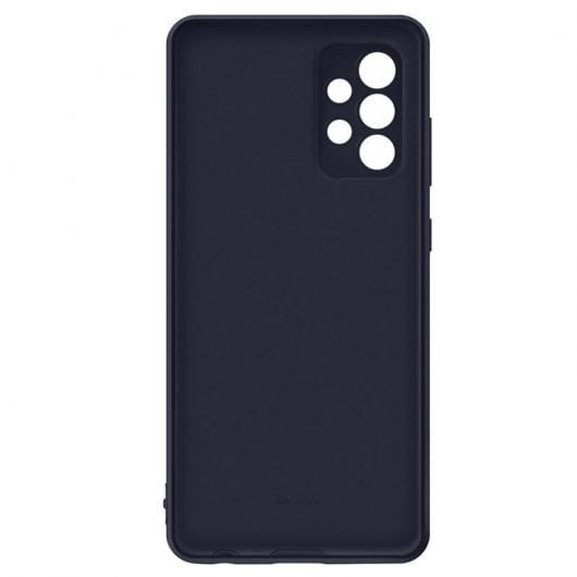 Samsung Silicone Cover Funda Negra para Samsung Galaxy A52