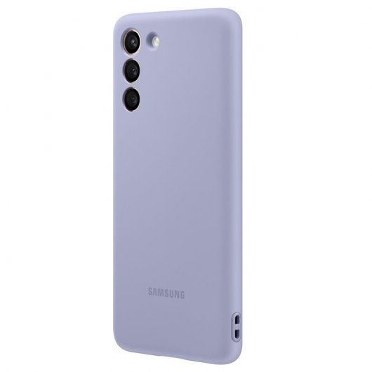 Samsung Silicone Cover Funda Violeta para Samsung Galaxy S21