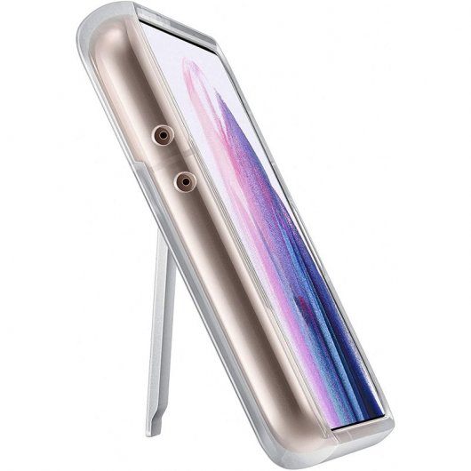 Samsung Clear Standing Cover Capa Transparente para Samsung Galaxy S21 Plus