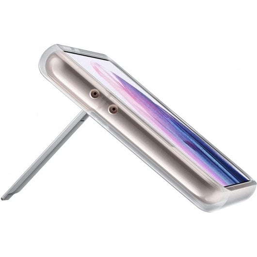 Samsung Clear Standing Cover Capa Transparente para Samsung Galaxy S21 Plus