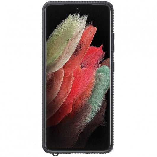 Samsung EF-GG998 custodia per cellulare 17,3 cm (6.8") Cover Nero, Trasparente