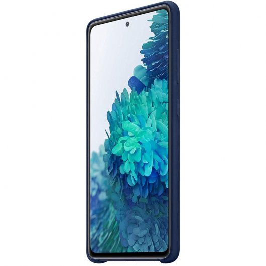 Samsung Silicone Cover Funda Azul Navy para Samsung Galaxy S20 FE