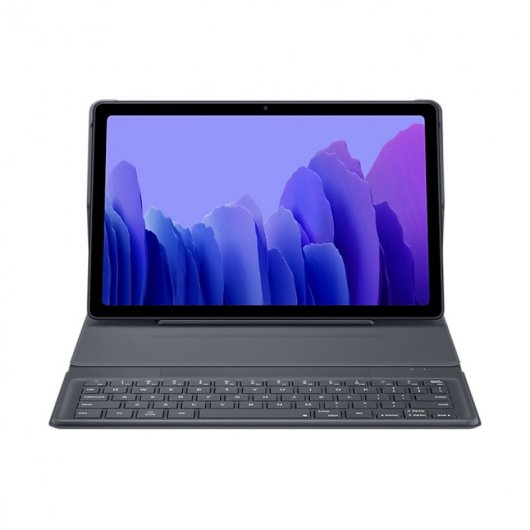 Samsung Bookcover Keyboard Funda con Teclado Gris para Samsung Galaxy Tab A7