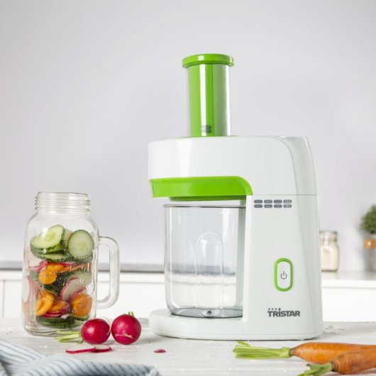 Tristar MX-4816 Cortador de Verduras 120W Blanco/Verde