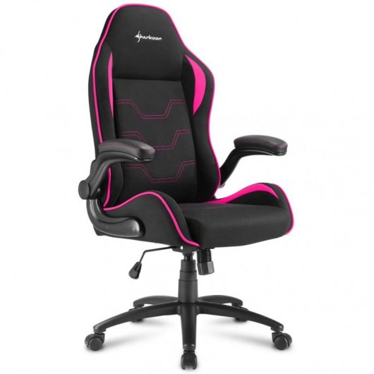 Sharkoon Elbrus 1 Silla Gaming Negro/Rosa