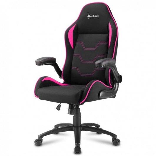 Sharkoon Elbrus 1 Silla Gaming Negro/Rosa
