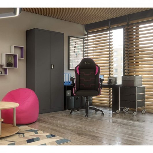 Sharkoon Elbrus 1 Silla Gaming Negro/Rosa