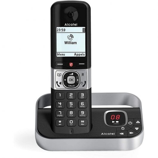 Alcatel Versatis F890 Duo Dect Negro