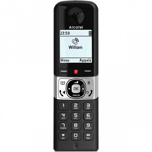 Alcatel Versatis F890 Duo Dect Negro