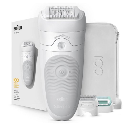Braun Silk-épil 5 Wet & Dry Depiladora Blanca