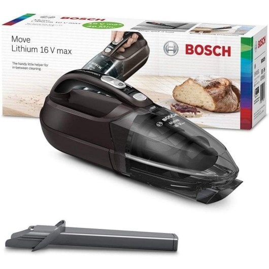 Aspirador de Mão Bosch BHN16L 16V 40min Triplo Filtro Ultraleve
