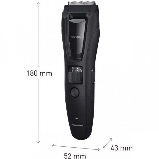 Tondeuse Homme Panasonic ER-GB60-K503 Sans Fil 50min Longueurs Réglables 2 Sabots