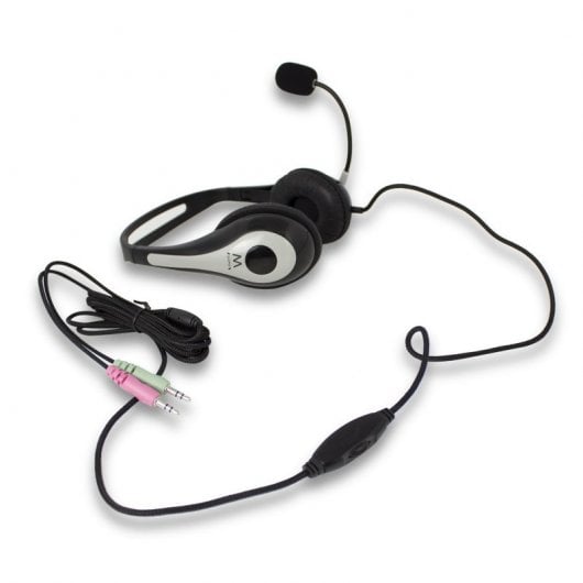 Ewent EW3562 Headset Estéreo com Microfone e Controlo de Volume