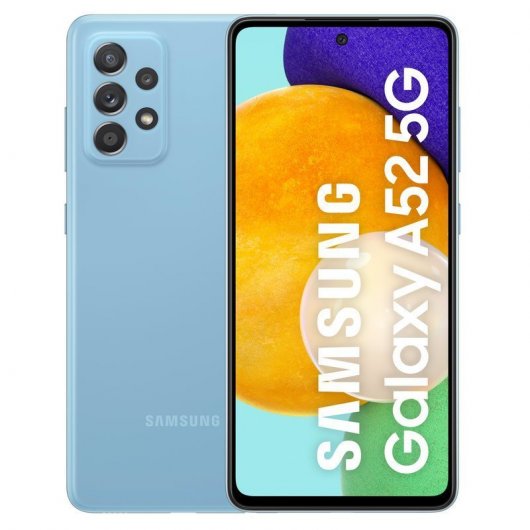 Samsung Pack Galaxy A52 5G 256Gb 6,5'' Azul + Galaxy Fit 2 Preta