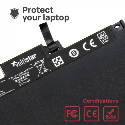 Voltistar Akku für HP EliteBook 745 755 840 850 G3 G4 ZBook 15u CS03XL
