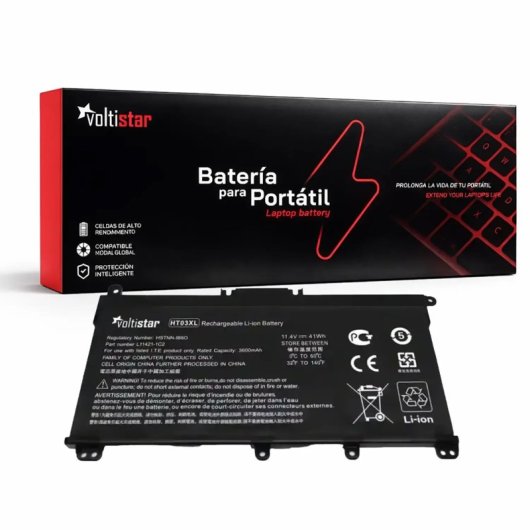 Bateria Voltistar para HP 14-CE 14-CF 14-CK 14-CM 14-DG 14-DF HT03XL