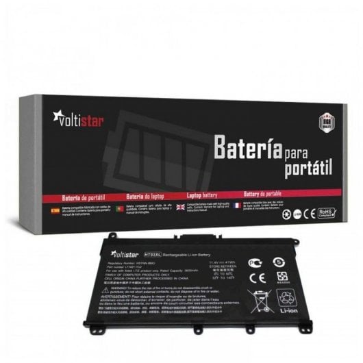 Voltistar Bateria para HP 14-CE 14-CF 14-CK 14-CM 14-DG 14-DF HT03XL