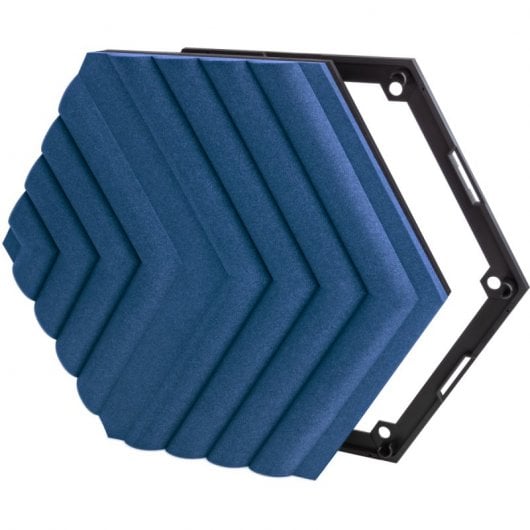 Corsair Wave Panels Starter Set 6 Panneaux Mousse Traitement Acoustique Bleu