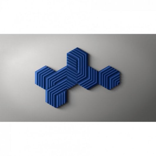 Corsair Wave Panels Starter Set 6 Panneaux Mousse Traitement Acoustique Bleu