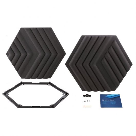 Corsair Wave Panels Extension Set 2 pannelli in schiuma nera per trattamento acustico