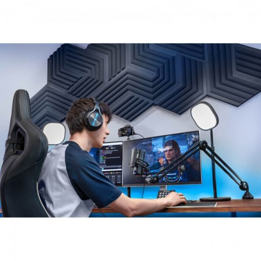 Corsair Wave Panels Extension Set 2 pannelli in schiuma nera per trattamento acustico