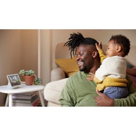 Altoparlante intelligente e assistente Google Nest Hub di seconda generazione con schermo a gesso